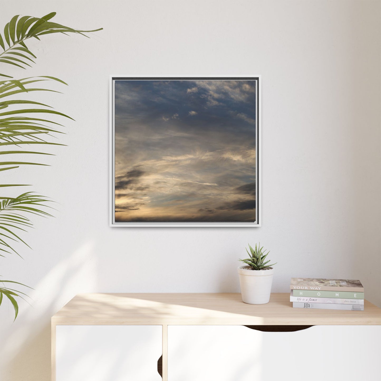 Clouded Thoughts - Unique Stretched Canvas Wall Art - Art By Earth