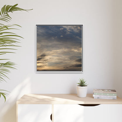 Clouded Thoughts - Unique Stretched Canvas Wall Art - Art By Earth