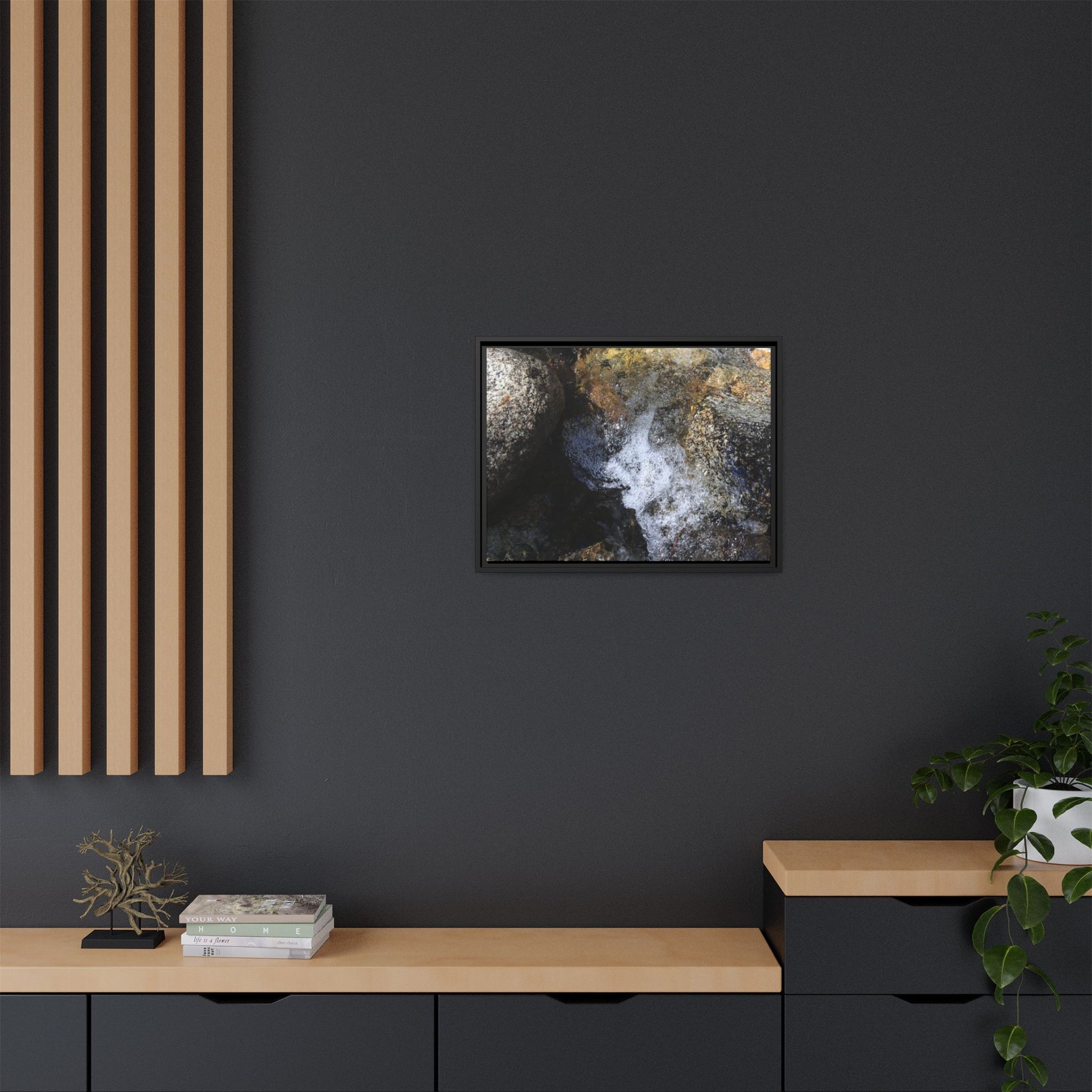 Nature's Turbulence - Unique Stretched Canvas Wall Art - Art By Earth