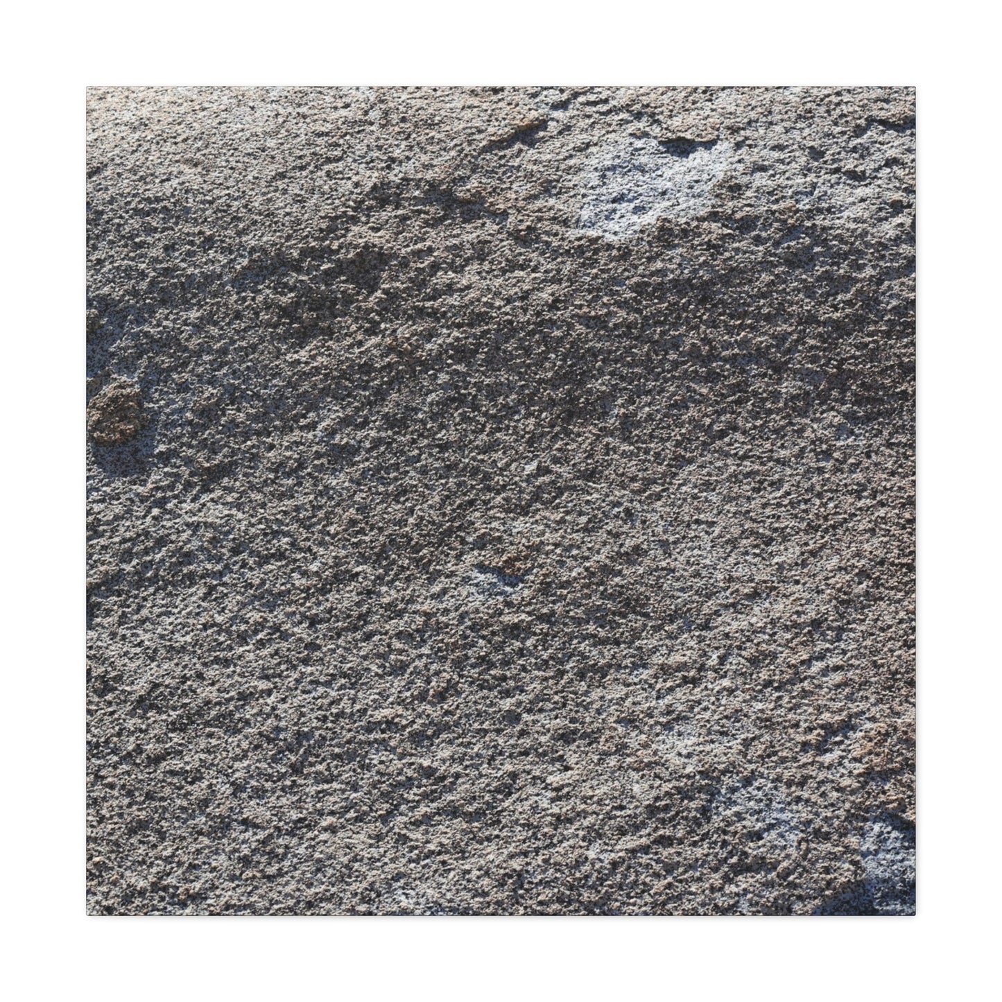 Textured Ground Surface - Unique Frameless Canvas Wall Art