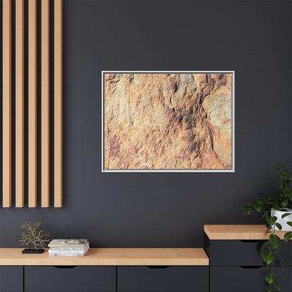 Fractal Stone - Unique Stretched Canvas Wall Art - Art By Earth