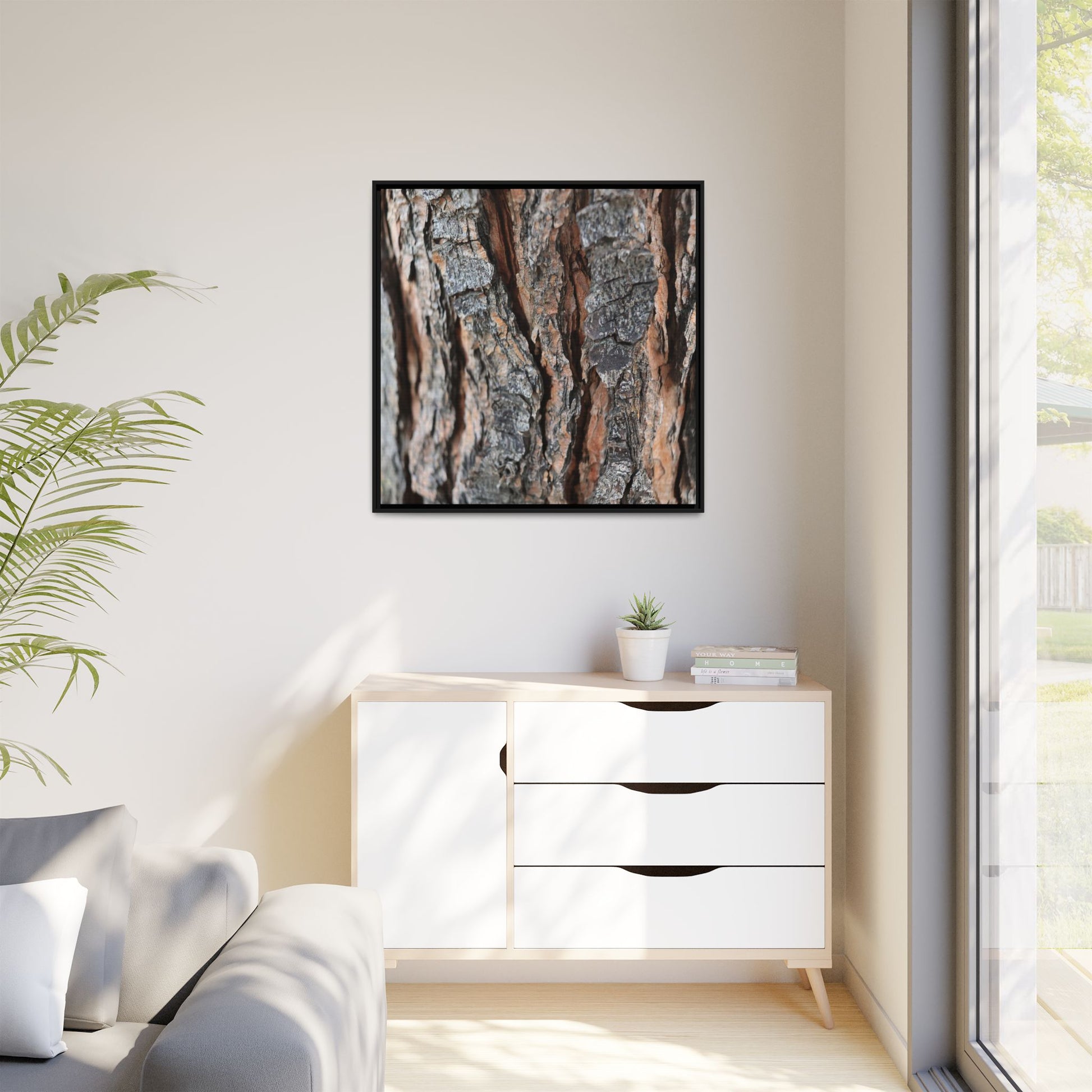 Fractured Nature - Unique Stretched Canvas Wall Art - Art By Earth