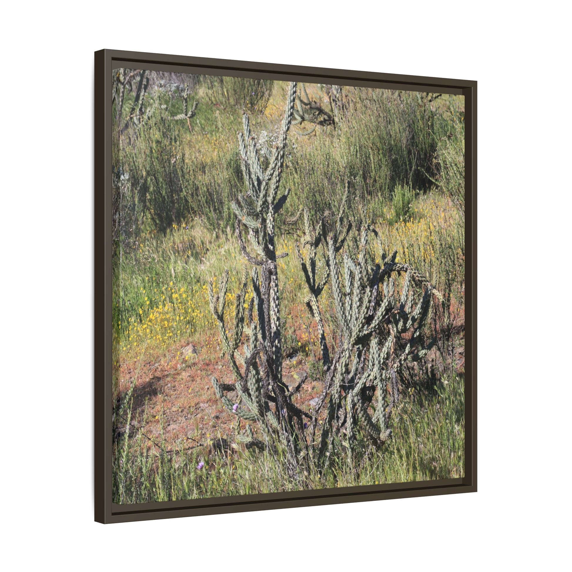 Wildflower Meadow - Unique Stretched Canvas Wall Art - Art By Earth