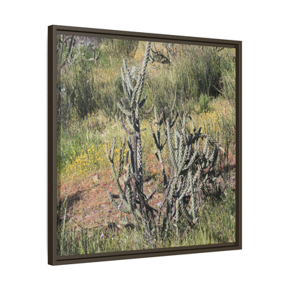 Wildflower Meadow - Unique Stretched Canvas Wall Art - Art By Earth