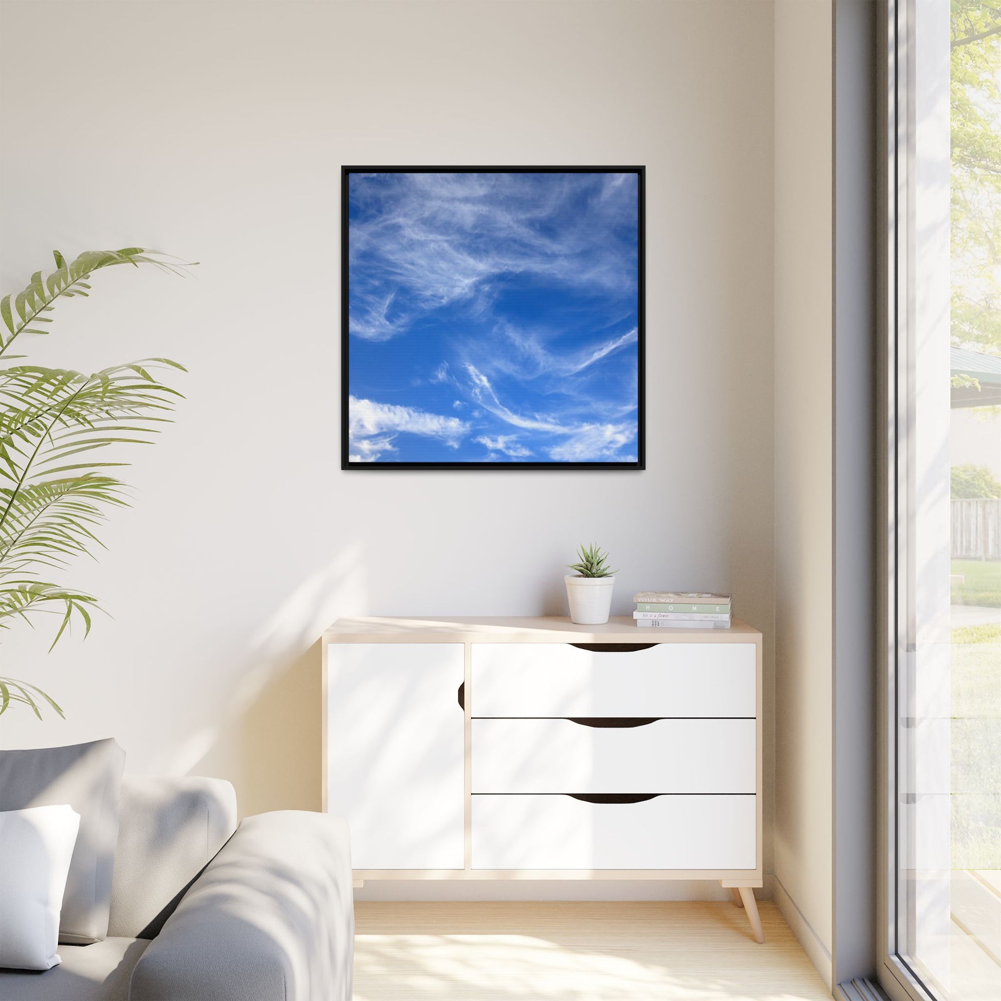 Cloudscape Reverie - Unique Stretched Canvas Wall Art - Art By Earth