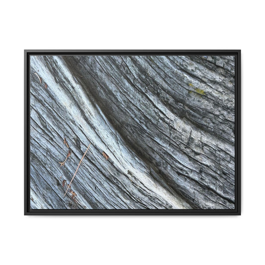 Time's Carved Path - Unique Stretched Canvas Wall Art - Art By Earth