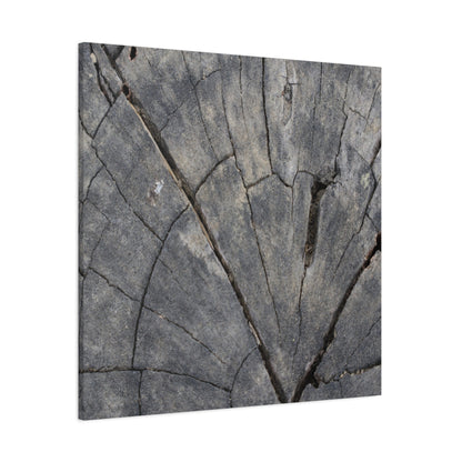 Geological Mosaic - Unique Frameless Canvas Wall Art - Art By Earth