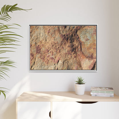 Russet Stone - Unique Stretched Canvas Wall Art - Art By Earth