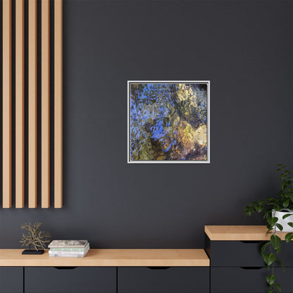 Aquatic Kaleidoscope - Unique Stretched Canvas Wall Art - Art By Earth