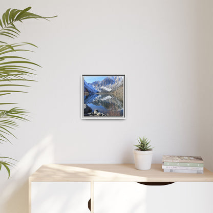 Reflections of Stillness - Unique Stretched Canvas Wall Art