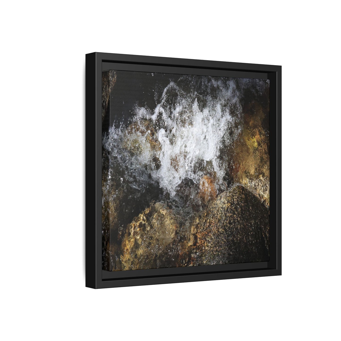 Cascading Momentum - Unique Stretched Canvas Wall Art - Art By Earth