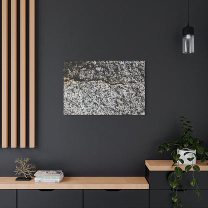 Concrete Texture - Unique Frameless Canvas Wall Art