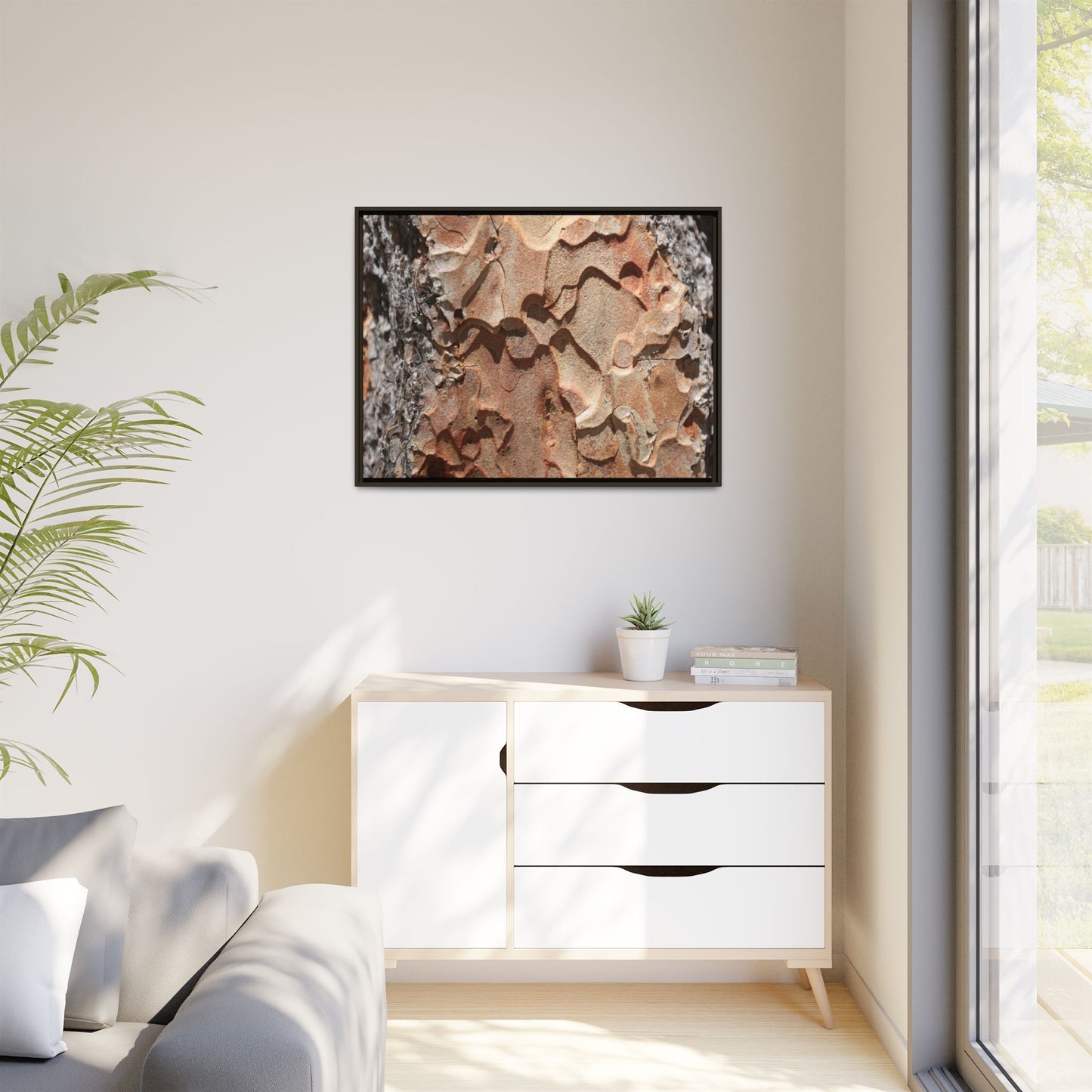 Rust and Stone - Unique Stretched Canvas Wall Art - Art By Earth