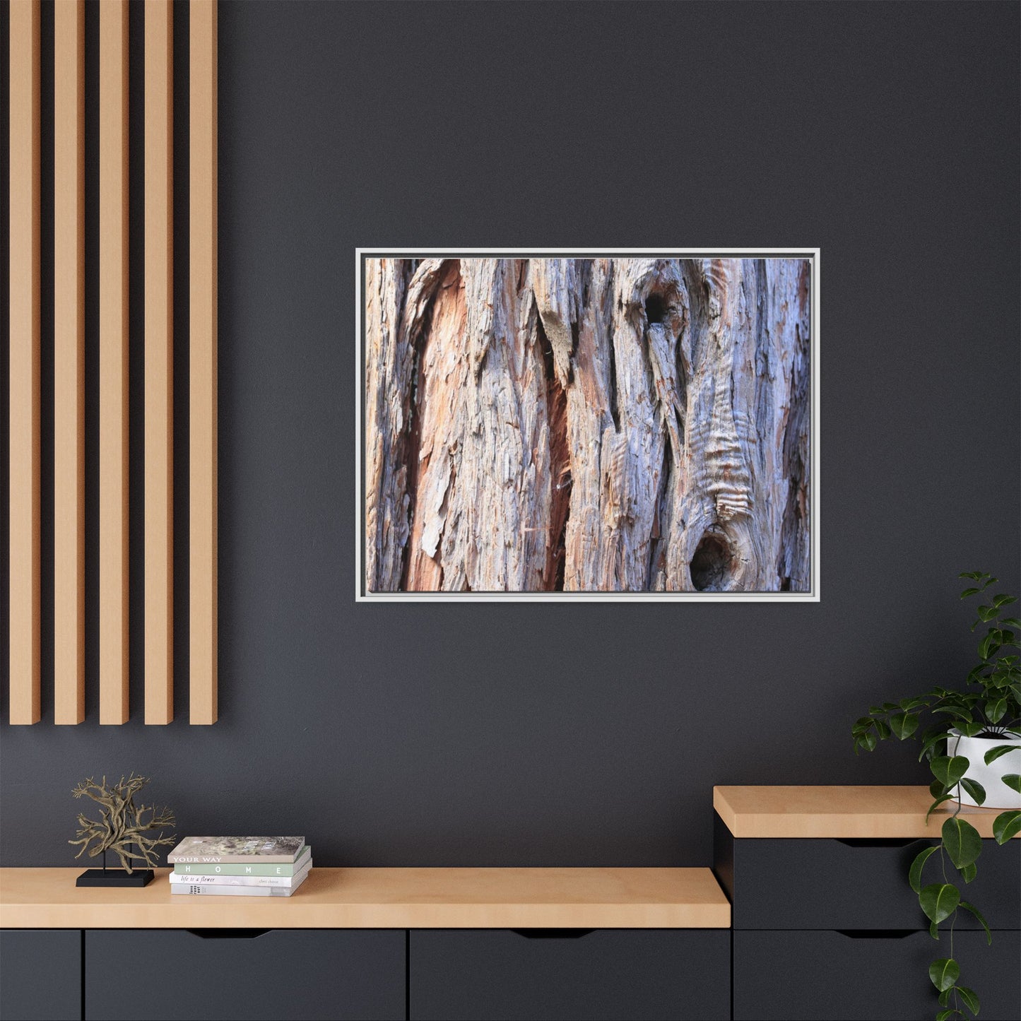 Nature's Grain - Unique Stretched Canvas Wall Art - Art By Earth