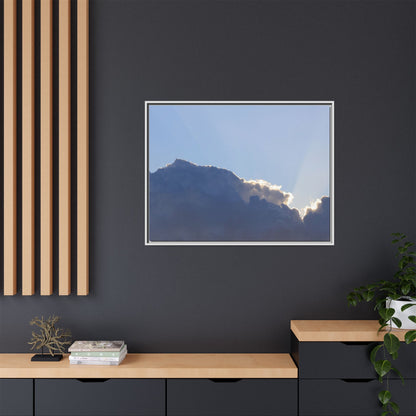 Cloud Divide - Unique Stretched Canvas Wall Art - Art By Earth
