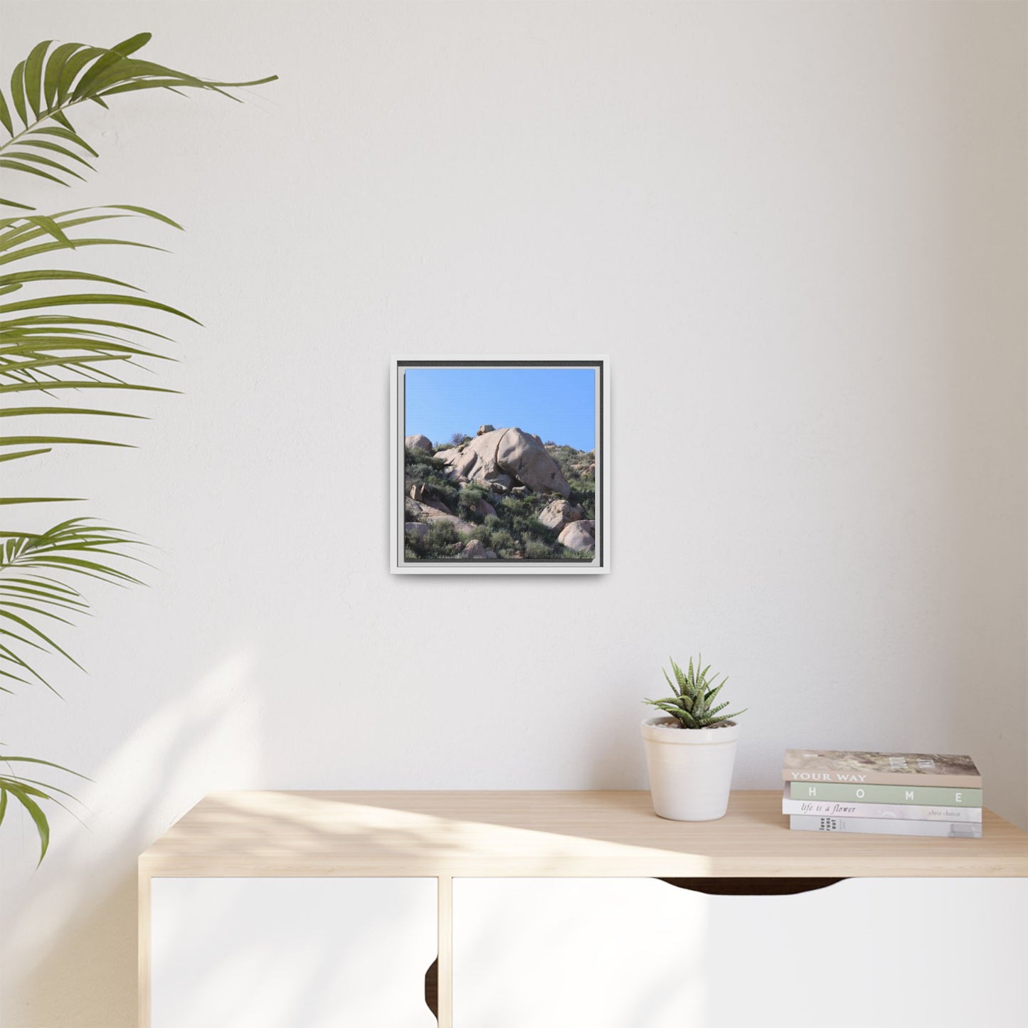Ancient Stone Landscape - Unique Stretched Canvas Wall Art - Art By Earth