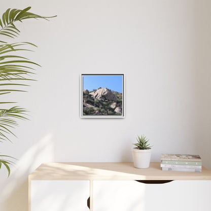 Ancient Stone Landscape - Unique Stretched Canvas Wall Art - Art By Earth