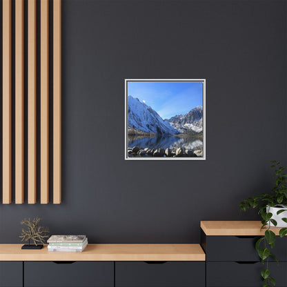 Stones of Serenity - Unique Stretched Canvas Wall Art
