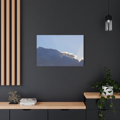 Cloud Mountain - Unique Frameless Canvas Wall Art
