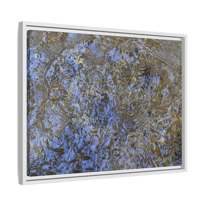 Aquatic Reflections - Unique Stretched Canvas Wall Art - Art By Earth