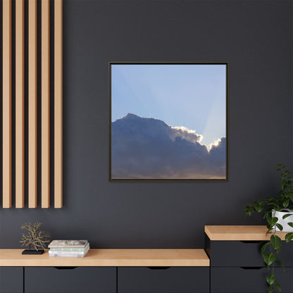 Cloud Divide - Unique Stretched Canvas Wall Art - Art By Earth