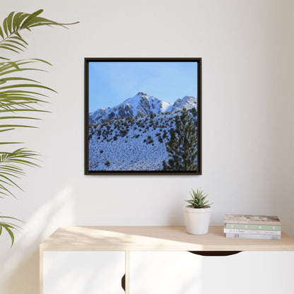 Snow's Embrace - Unique Stretched Canvas Wall Art
