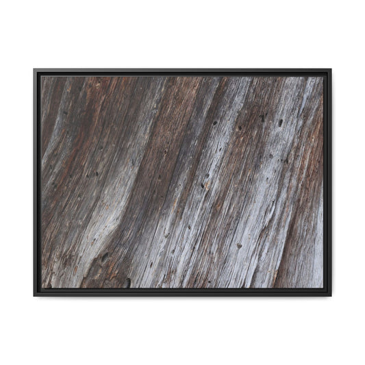 Aged Timber Texture - Unique Stretched Canvas Wall Art - Art By Earth