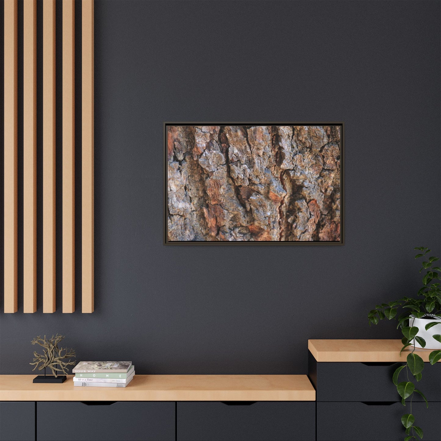 Craggy Textures - Unique Stretched Canvas Wall Art - Art By Earth