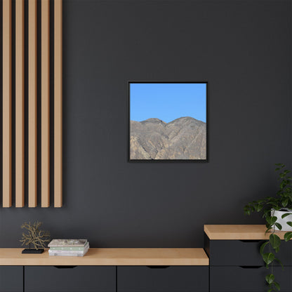 Arid Mountain Breath - Unique Stretched Canvas Wall Art - Art By Earth