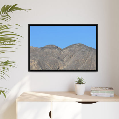 Arid Mountain Breath - Unique Stretched Canvas Wall Art - Art By Earth