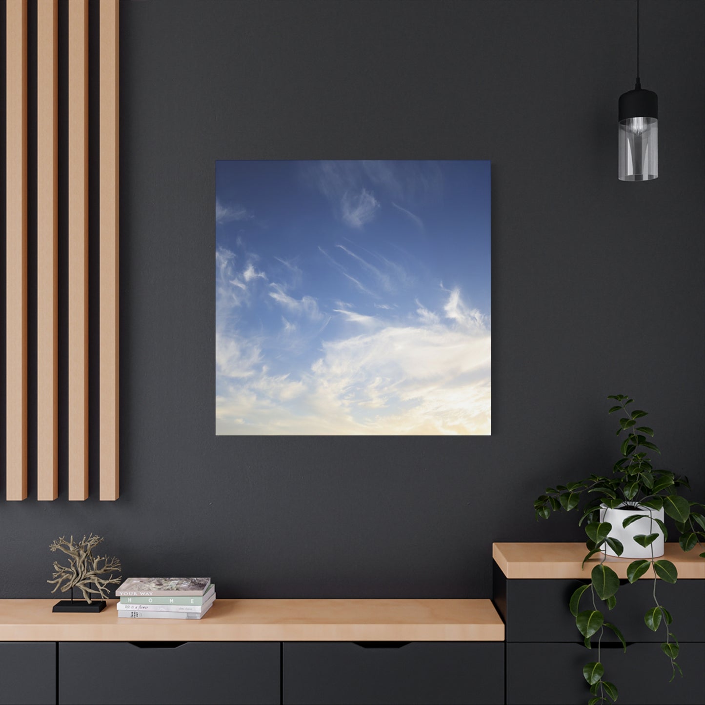 Sky's Breath - Unique Frameless Canvas Wall Art - Art By Earth