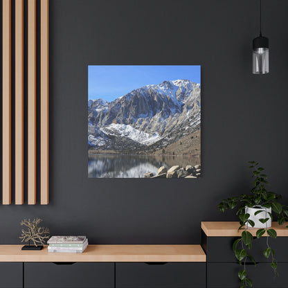 Reflections of Solitude - Unique Frameless Canvas Wall Art