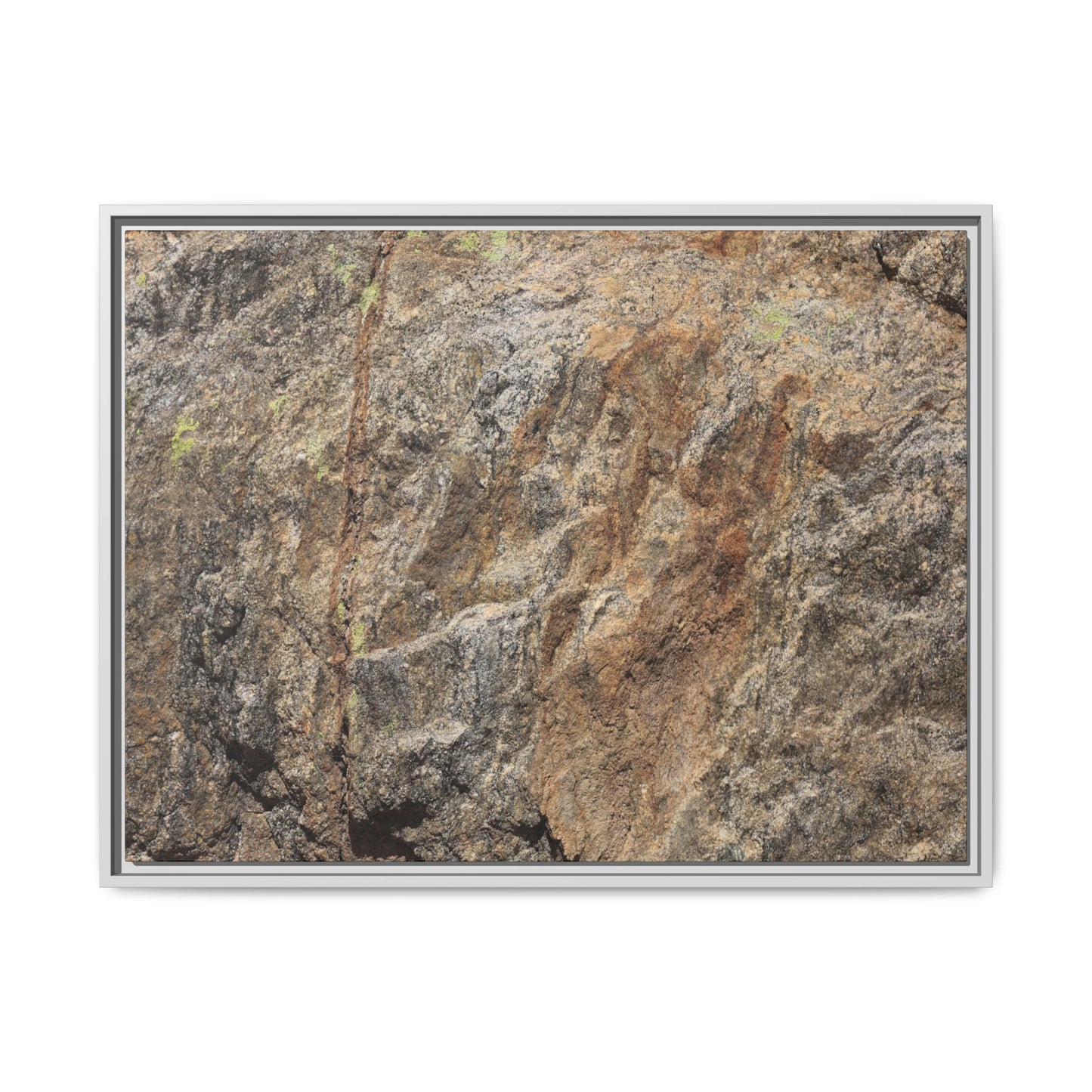 Weathered Rock Formation - Unique Stretched Canvas Wall Art - Art By Earth