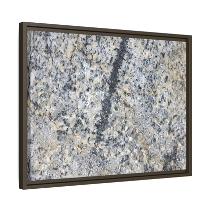 Granite Bubbles - Unique Stretched Canvas Wall Art - Art By Earth