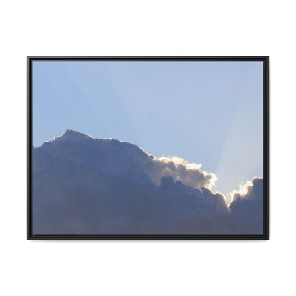 Cloud Divide - Unique Stretched Canvas Wall Art - Art By Earth