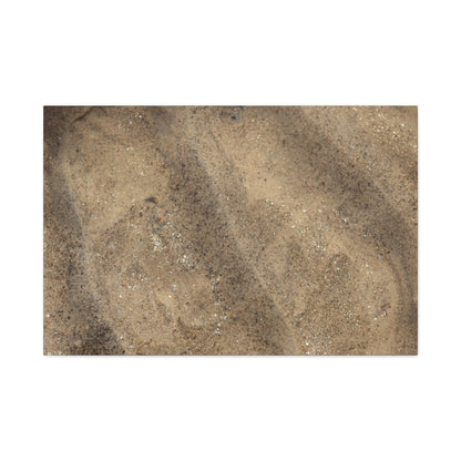 Shallow Waters - Unique Frameless Canvas Wall Art - Art By Earth