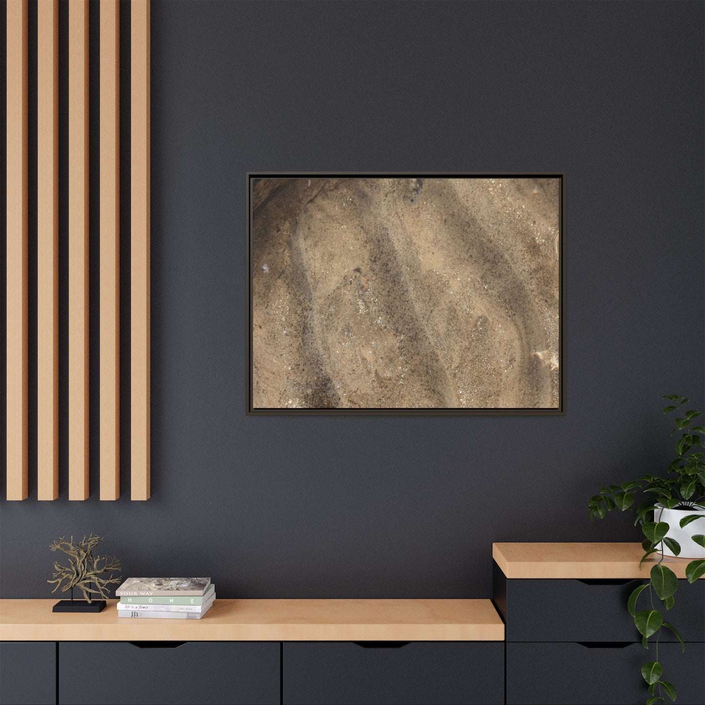 Tidal Pool Secrets - Unique Stretched Canvas Wall Art - Art By Earth