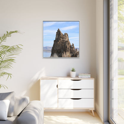 Tufa Towers of Silence - Unique Stretched Canvas Wall Art