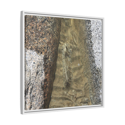 Between Concrete Walls - Unique Stretched Canvas Wall Art - Art By Earth