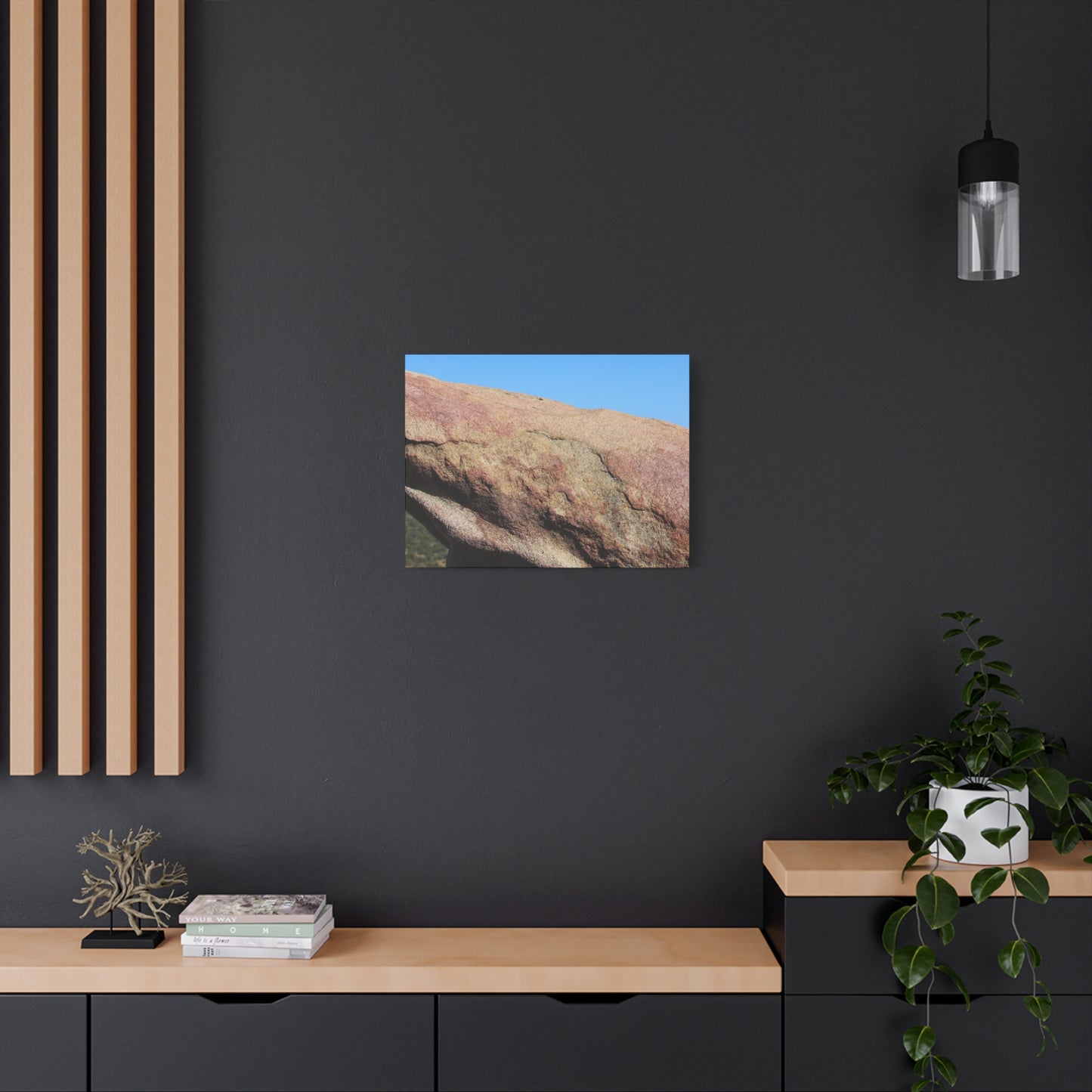Stone Dreamer - Unique Frameless Canvas Wall Art - Art By Earth