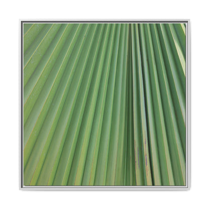 Emerald Rays - Unique Stretched Canvas Wall Art - Art By Earth