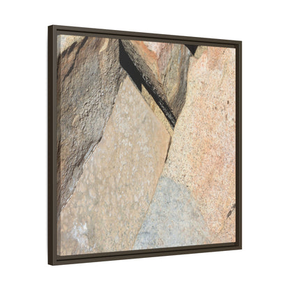 Rock Fragment - Unique Stretched Canvas Wall Art - Art By Earth