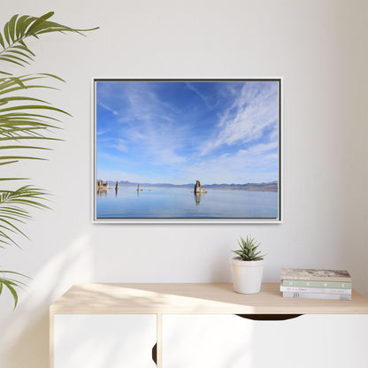 Whispers of Stillness - Unique Stretched Canvas Wall Art