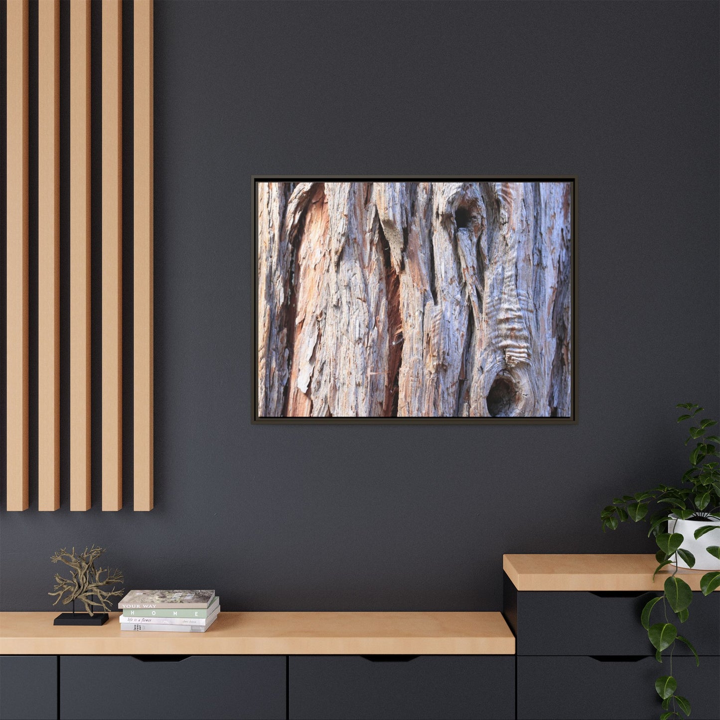 Nature's Grain - Unique Stretched Canvas Wall Art - Art By Earth
