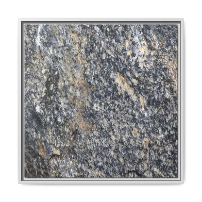 Crystalline Echoes - Unique Stretched Canvas Wall Art - Art By Earth