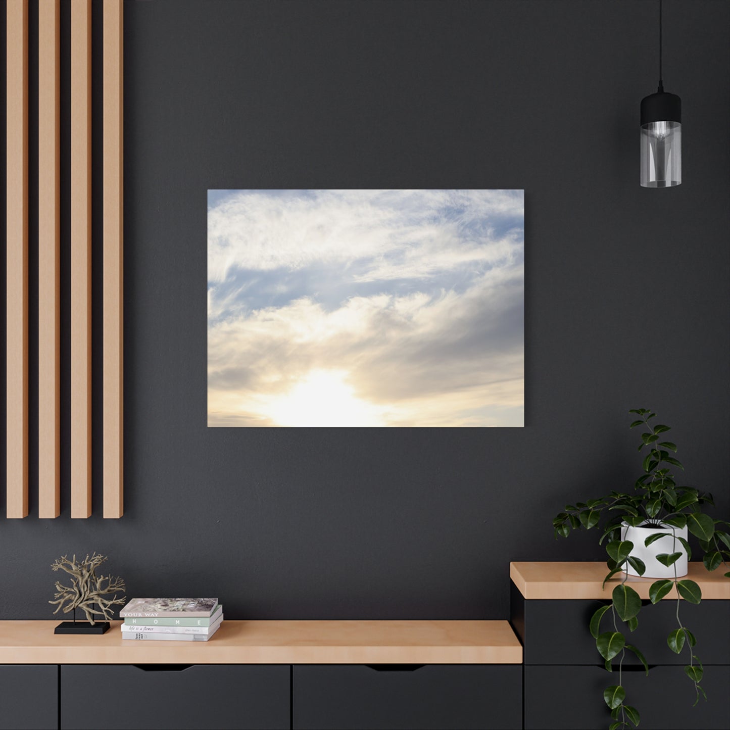 Whispers of Ethereal Light - Unique Frameless Canvas Wall Art - Art By Earth