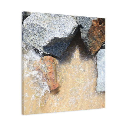 Rocky Embrace - Unique Frameless Canvas Wall Art - Art By Earth