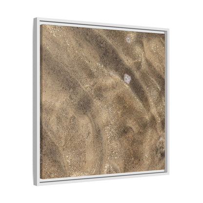 Underwater Sand Exploration - Unique Stretched Canvas Wall Art - Art By Earth