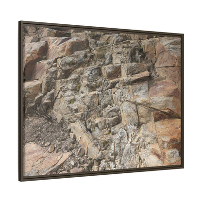 Stone's Silent Story - Unique Stretched Canvas Wall Art - Art By Earth