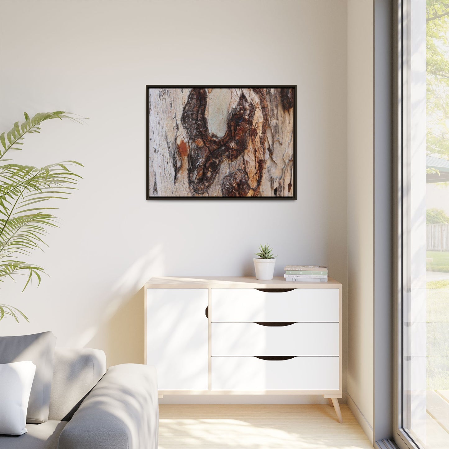 Texture of Time - Unique Stretched Canvas Wall Art - Art By Earth